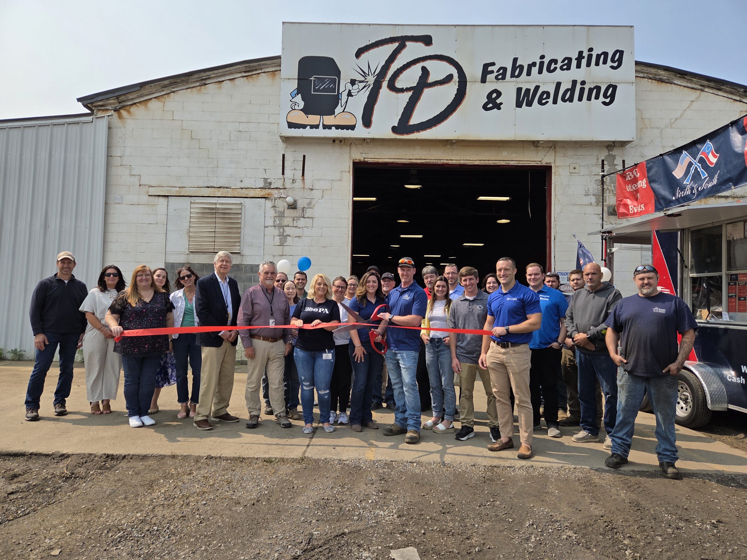 Ribbon Cutting Before Ribbon Cutting